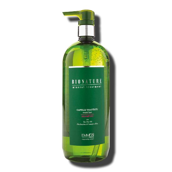 Bionature Shampoo Capelli Trattati 1000ml (Kezelt Hajra)